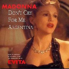Don't Cry For Me Argentina (Maxi Single - US)