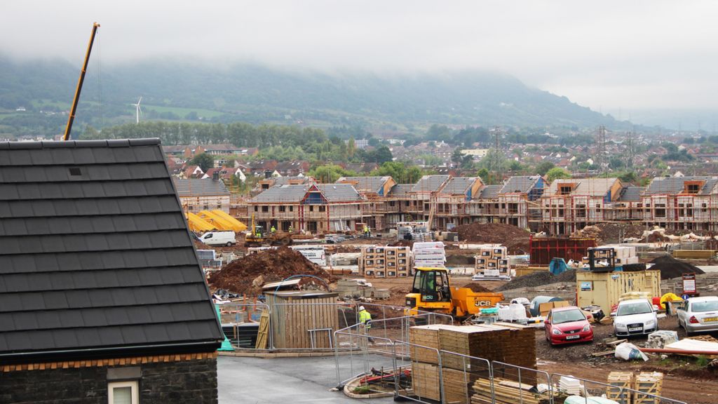 View over Black's Gate in Belfast