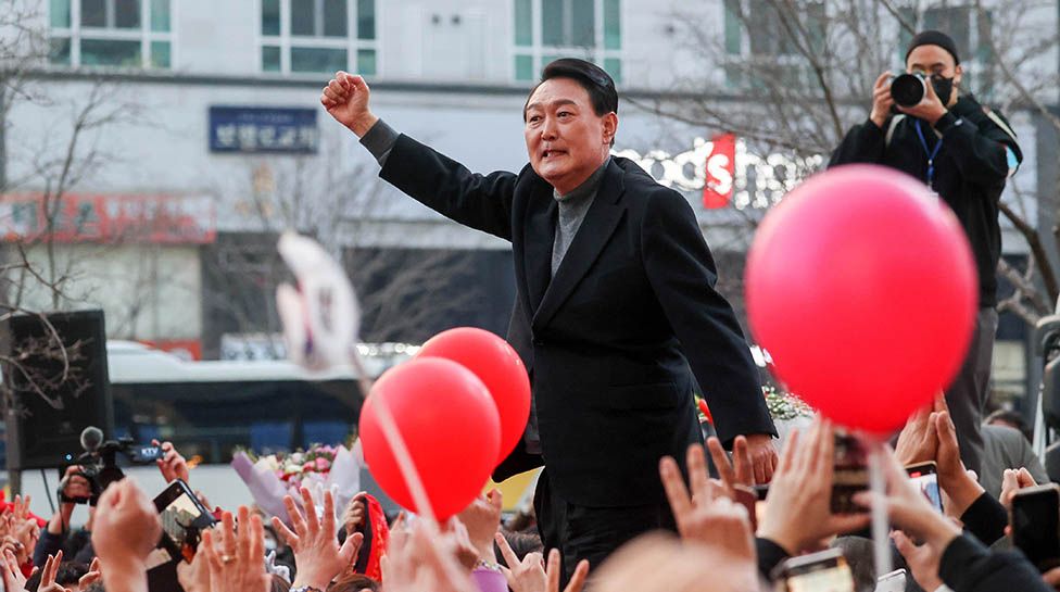 South Korea's incoming conservative President Yoon Suk-yeol is promising to take a hard line on North Korea